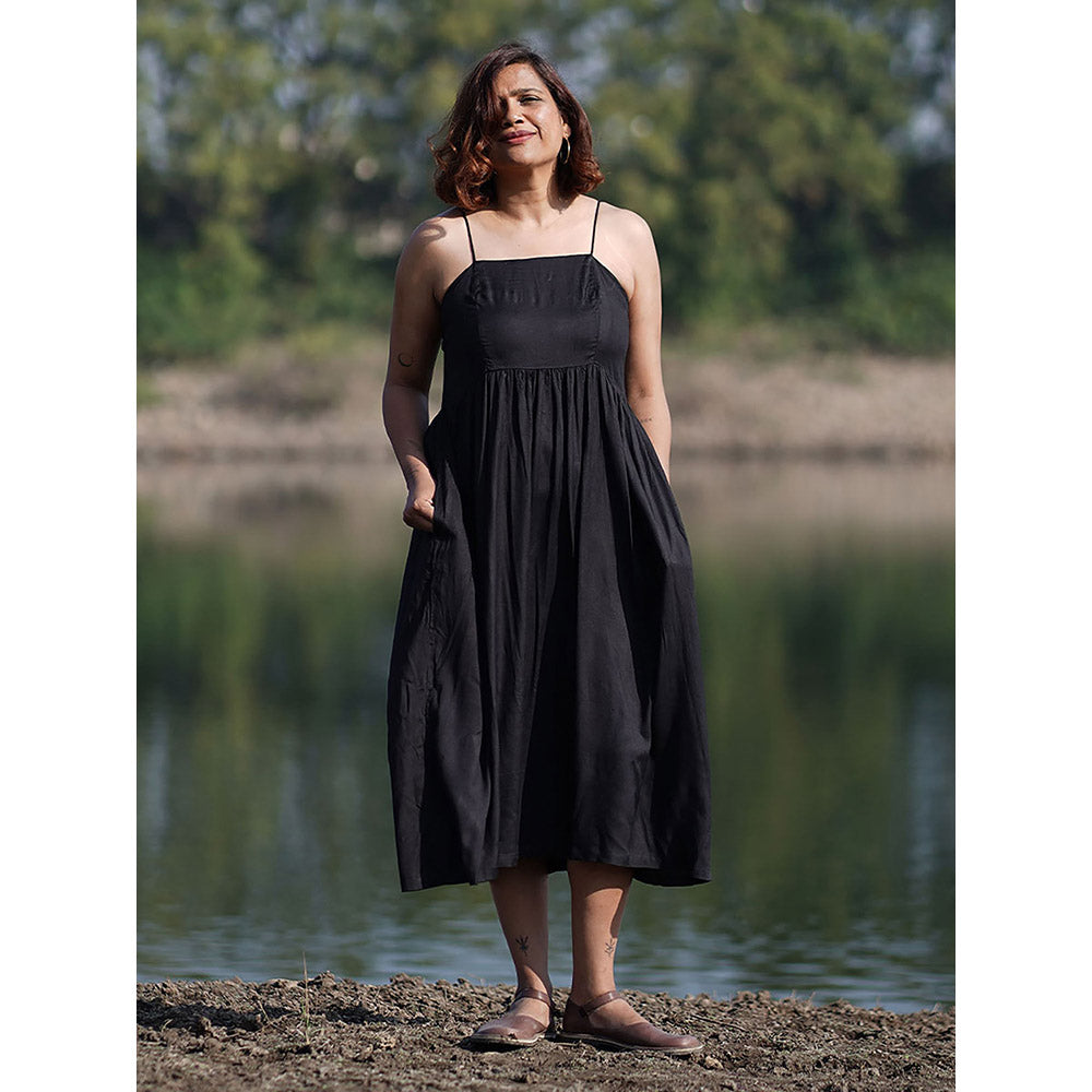 Chidiyaa Chidiaya Sway Solace Handwoven Bamboo Dress