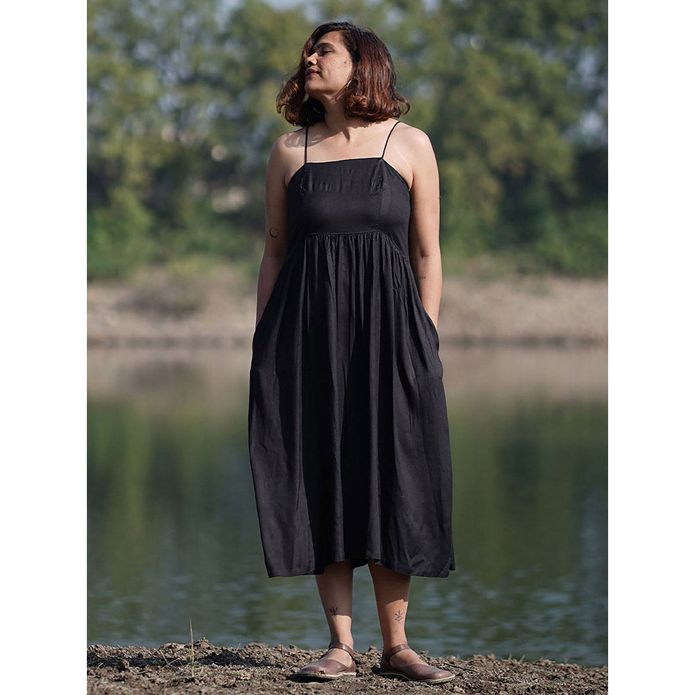 Chidiyaa Chidiaya Sway Solace Handwoven Bamboo Dress