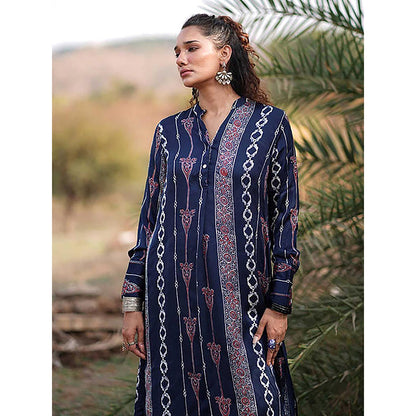 Chidiyaa Angelique Modal Silk Kurta with Pant