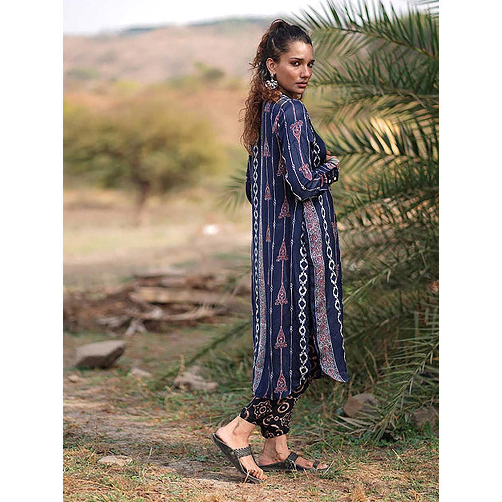 Chidiyaa Angelique Modal Silk Kurta with Pant
