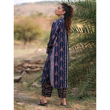 Chidiyaa Angelique Modal Silk Kurta with Pant