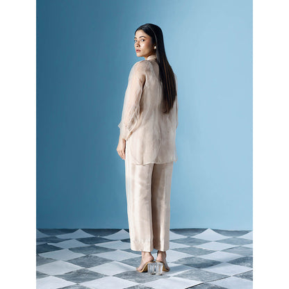 Chokhi Chorri katie Jumpsuit with Shirt (Set of 2)