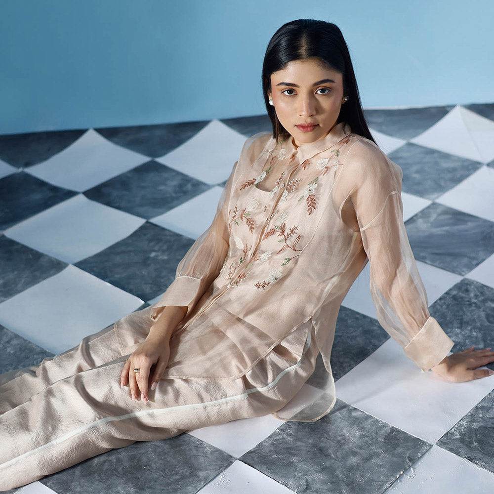 Chokhi Chorri katie Jumpsuit with Shirt (Set of 2)