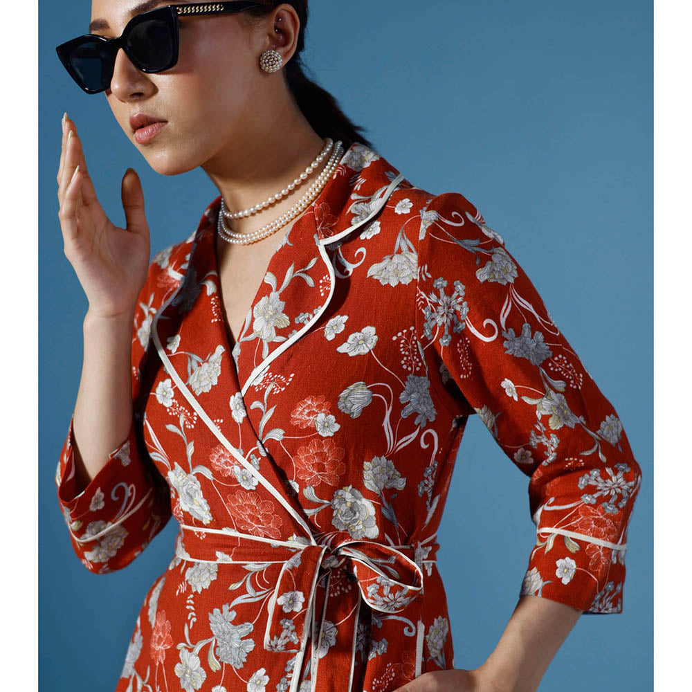 Chokhi Chorri iris Jacket with Pant (Set of 3)