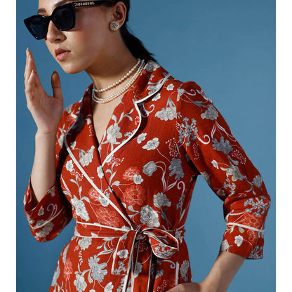 Chokhi Chorri iris Jacket with Pant (Set of 3)