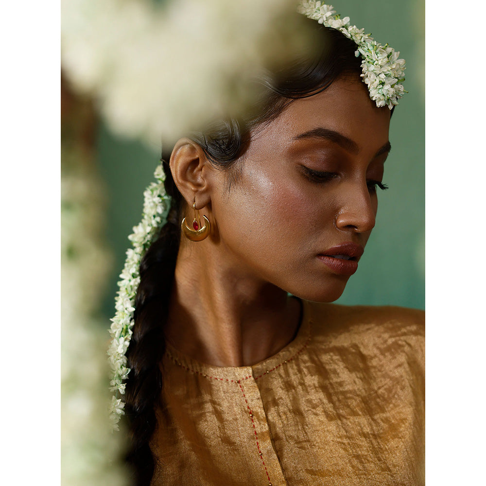 Chokhi Chorri Beige Kurta With Pant (Set of 2)