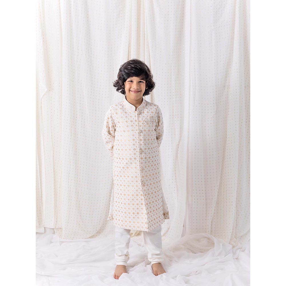 Chotibuti Thread and Sequence Work Sherwani and Pant