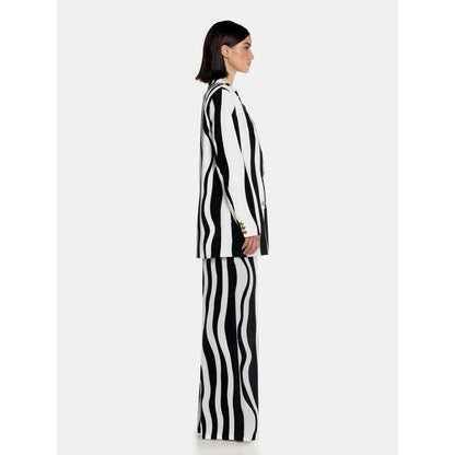 CILVR Women's Fluid Stripes Oversized Co-Ord (Set of 2)