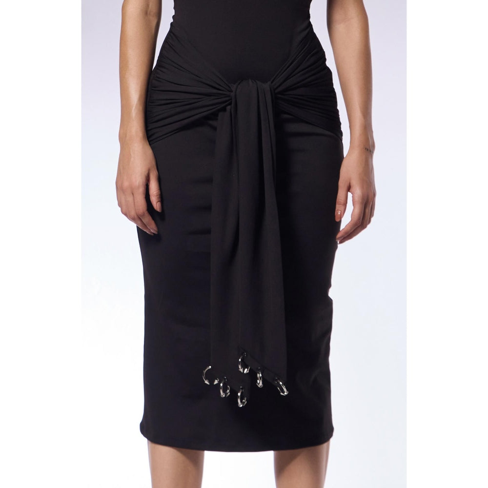 CILVR Midnight Knot Dress