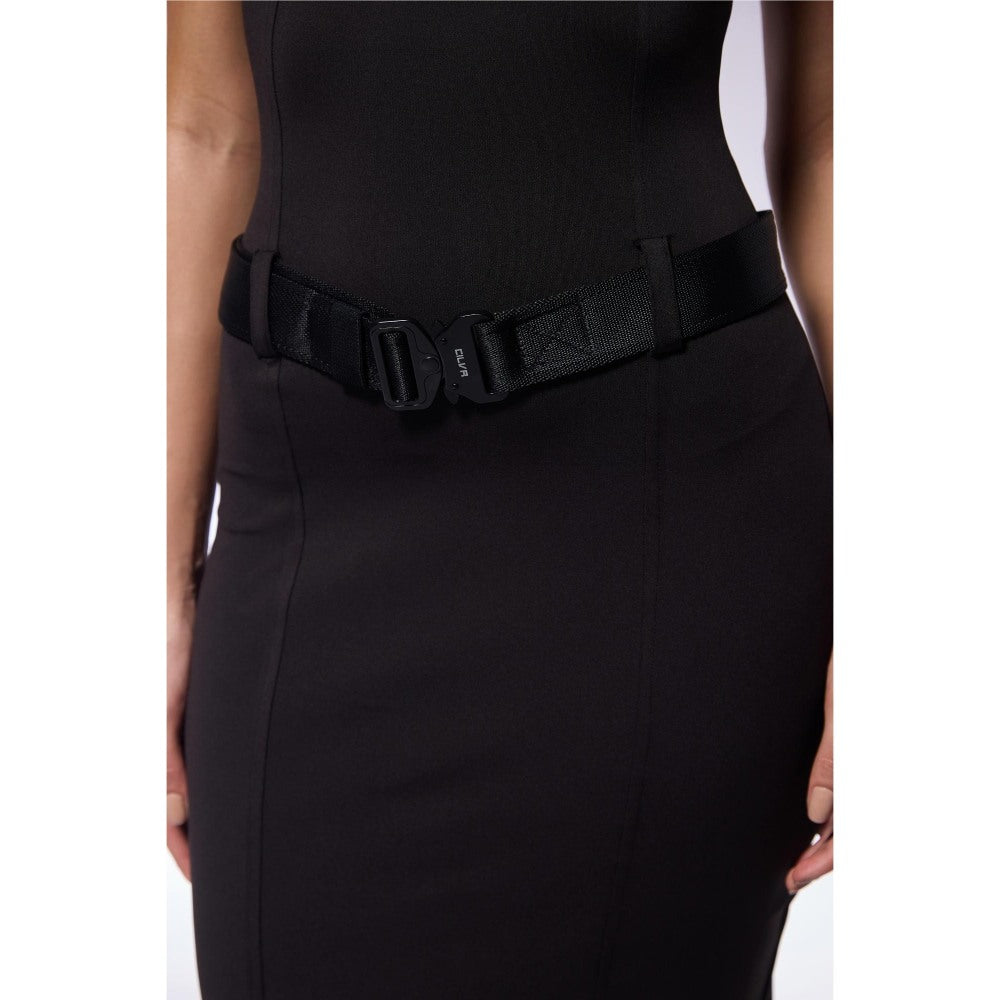CILVR Athleisure Belted Jersey Dress