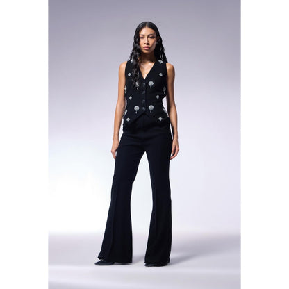 CILVR Cosmos Midnight Waistcoat and Pant (Set of 2)