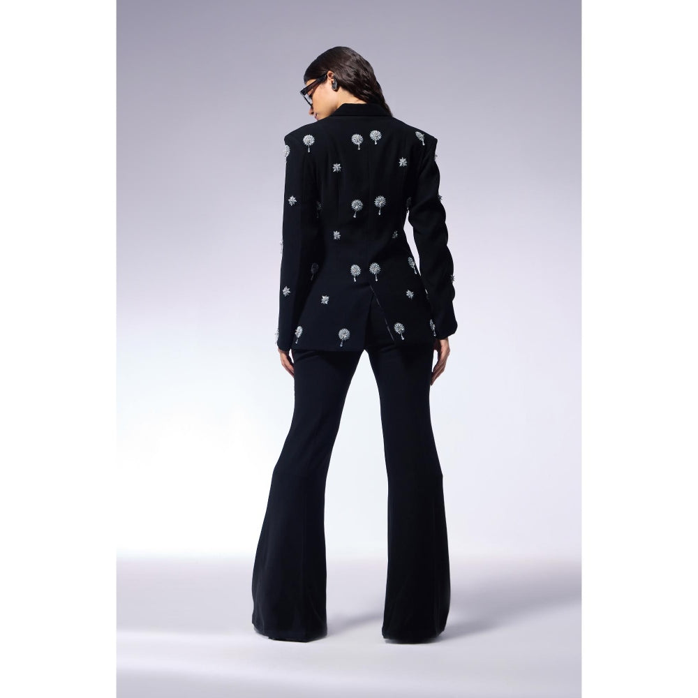 CILVR Cosmos Midnight Black Blazer and Pant (Set of 2)