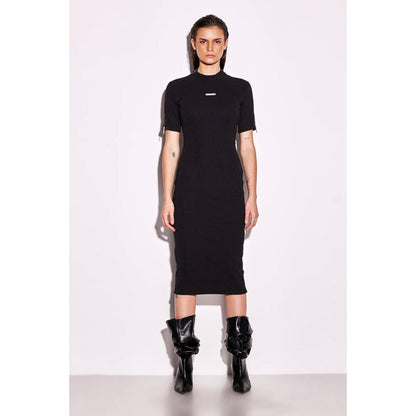 CILVR Black Midi Dress