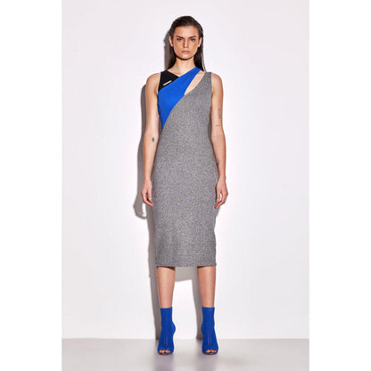 CILVR Color Block Midi Dress