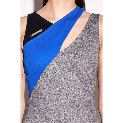 CILVR Color Block Midi Dress