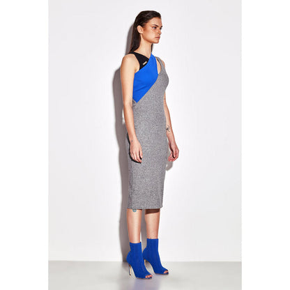 CILVR Color Block Midi Dress