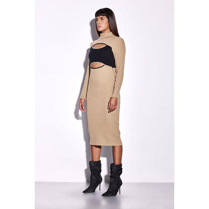 CILVR Oat Midi Dress