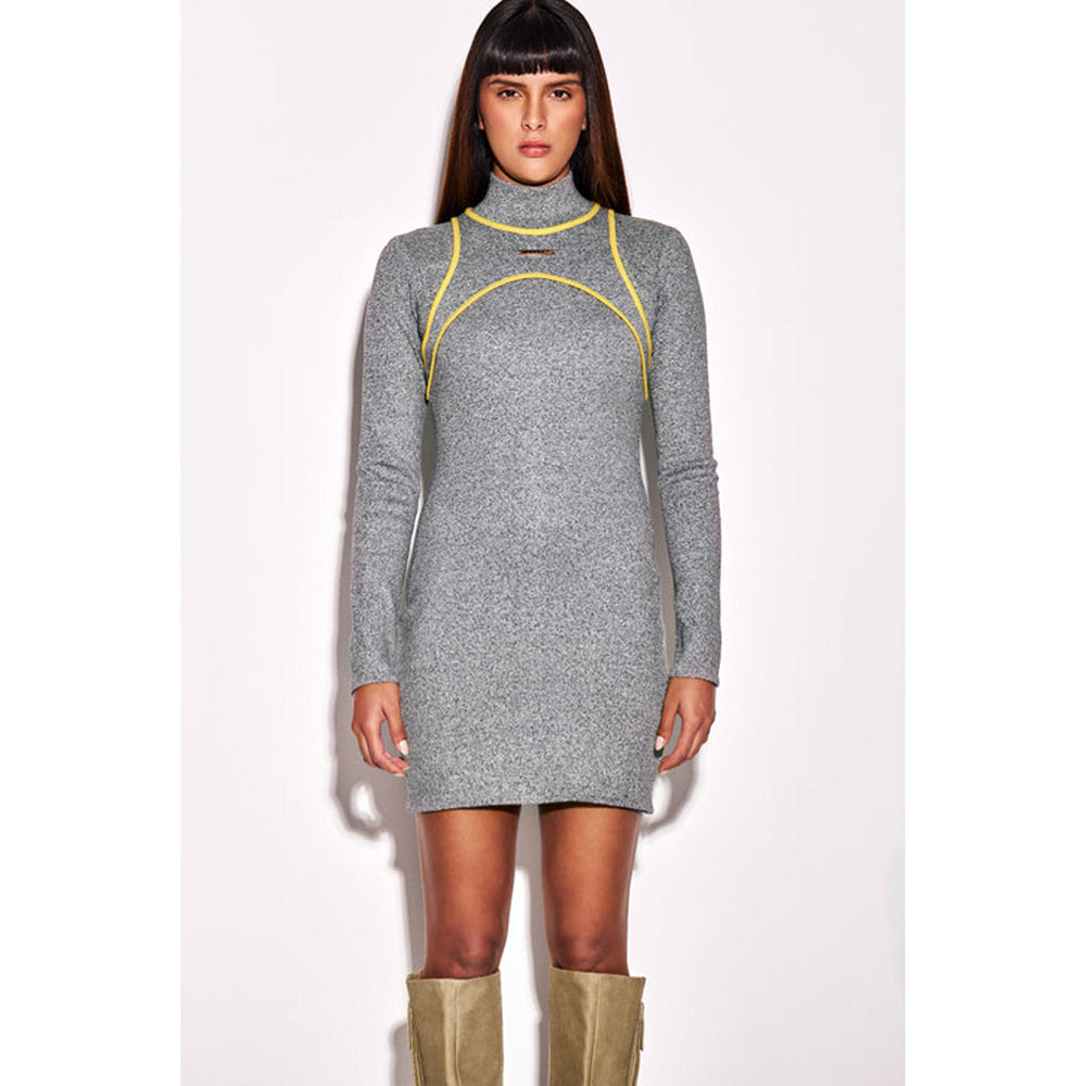 CILVR Oxford Gray Mini Dress