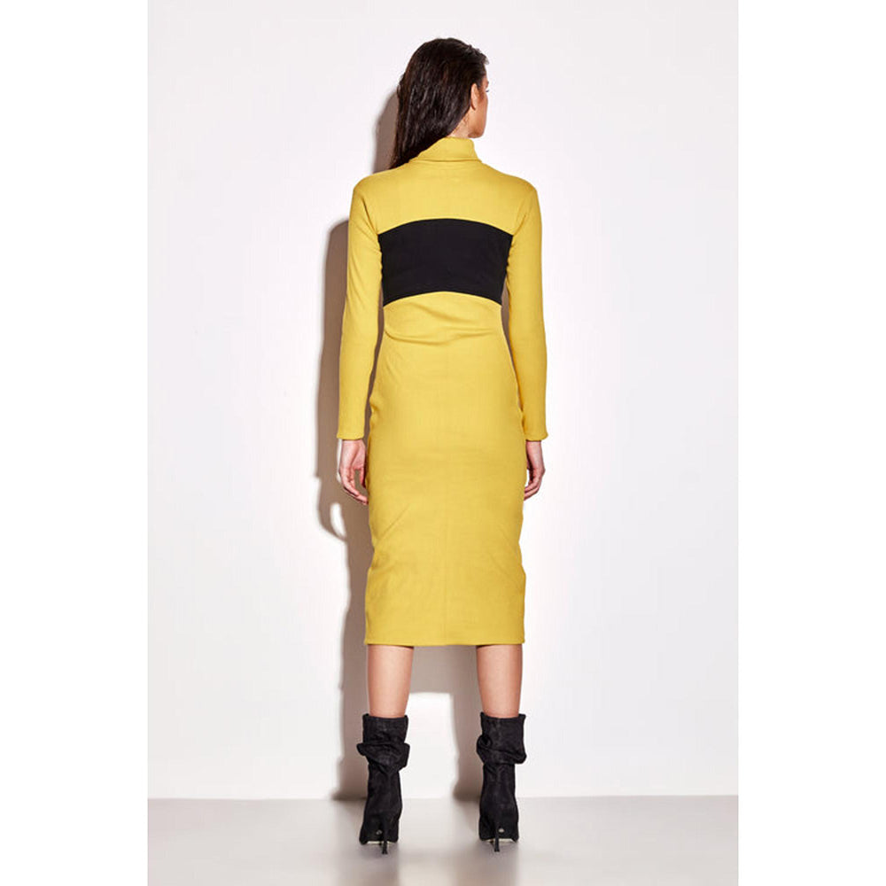 CILVR Turtle Neck Midi Dress