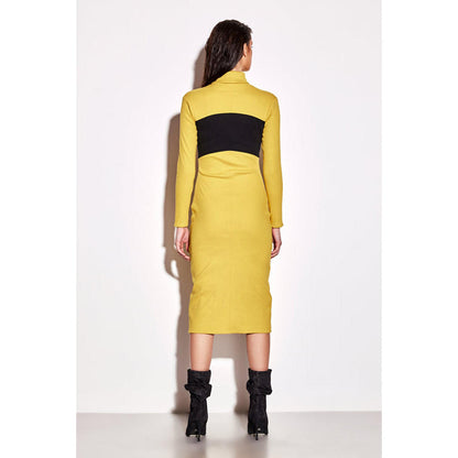 CILVR Turtle Neck Midi Dress
