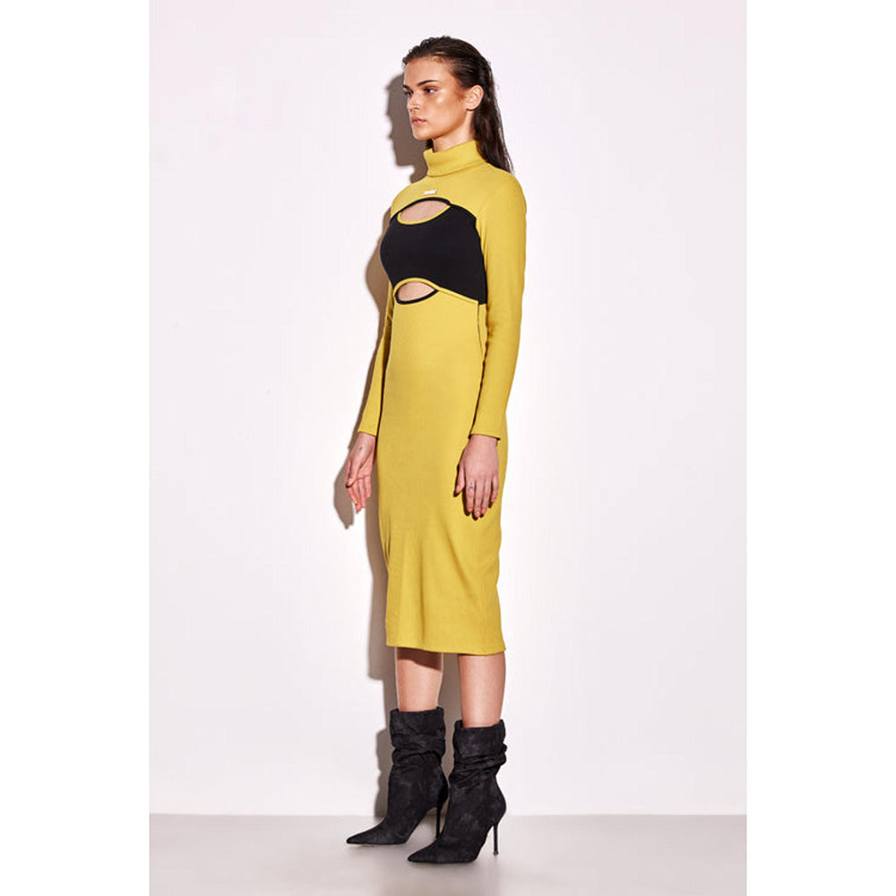 CILVR Turtle Neck Midi Dress