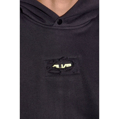 CILVR Women Black Grease Hoodie