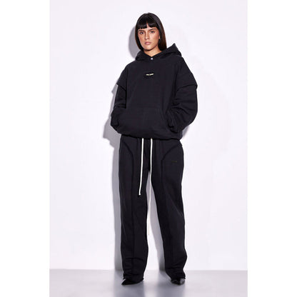 CILVR Women Black Grease Hoodie