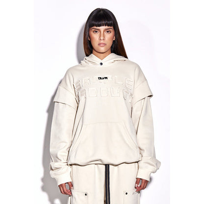 CILVR Women Cream Sample Hoodie
