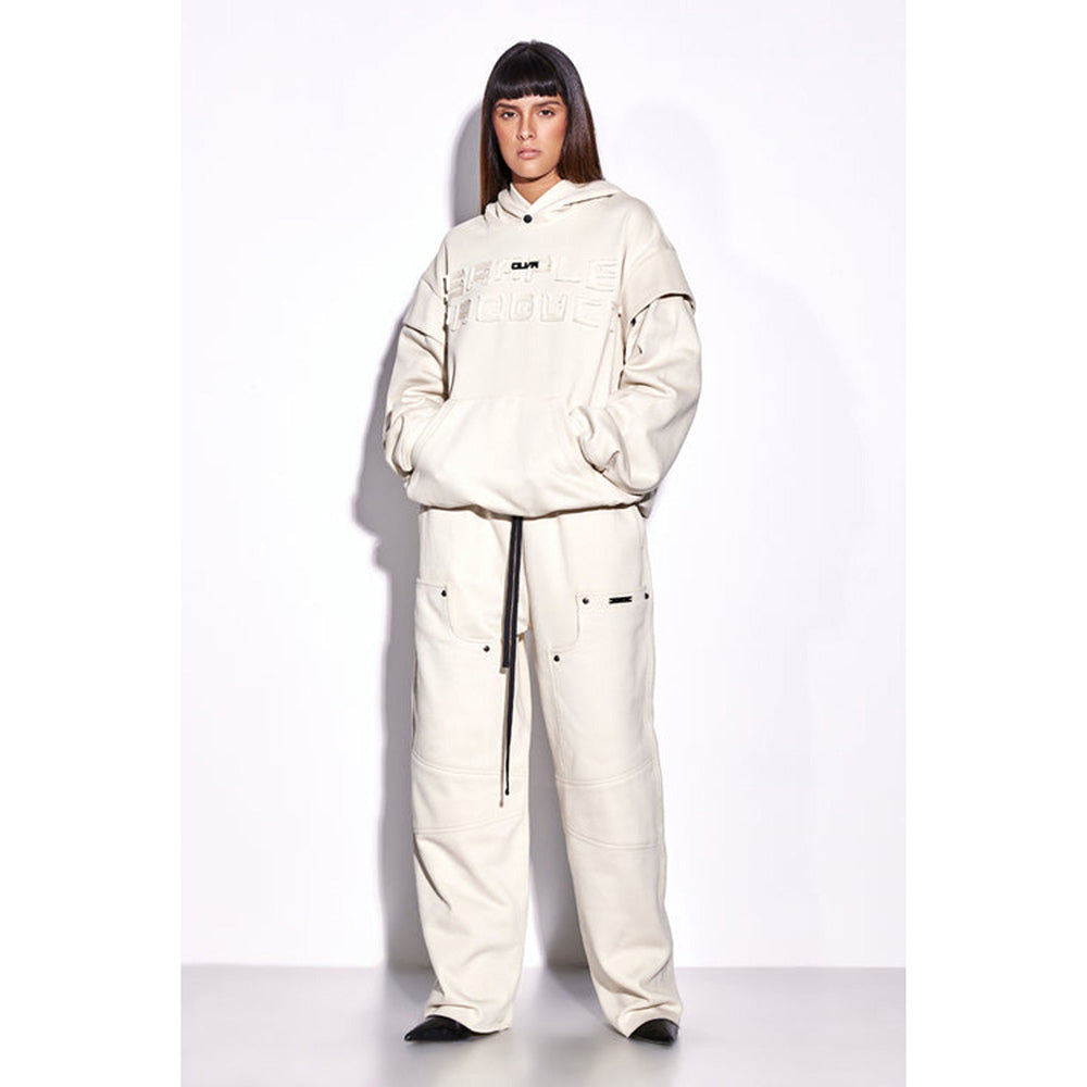 CILVR Women Cream Sample Hoodie