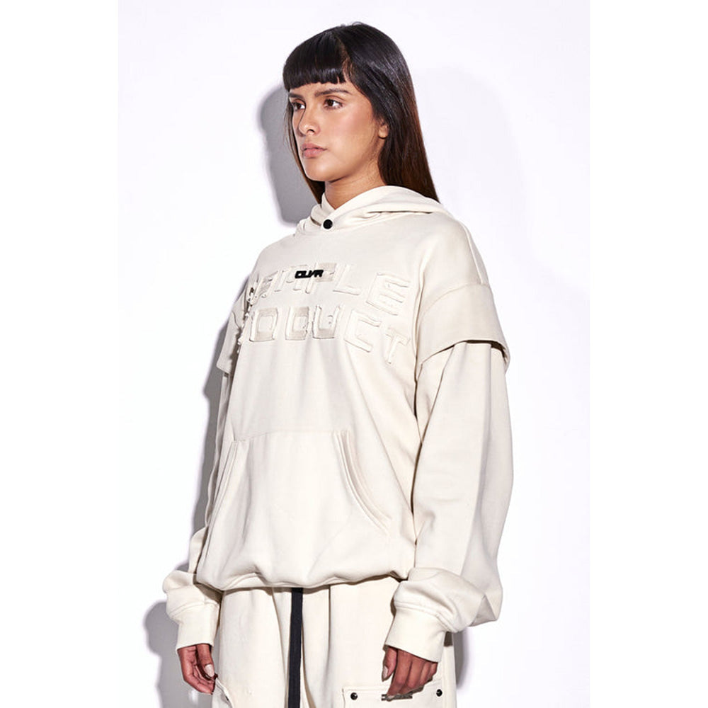 CILVR Women Cream Sample Hoodie