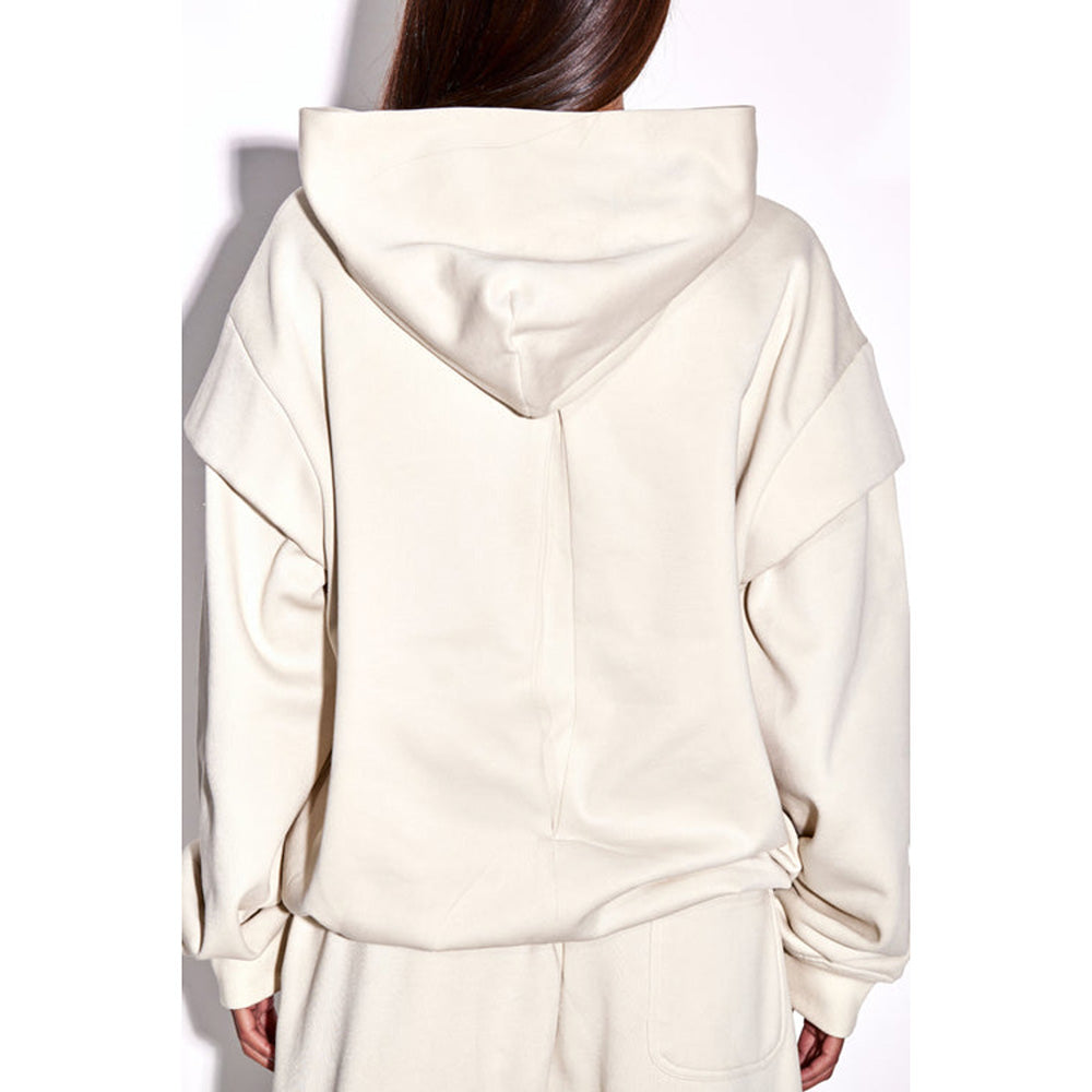 CILVR Women Cream Sample Hoodie