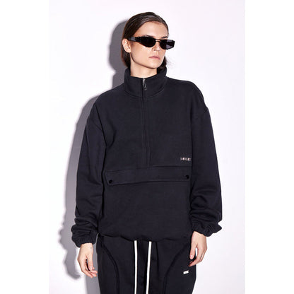CILVR Grease Zipper Sweatshirt