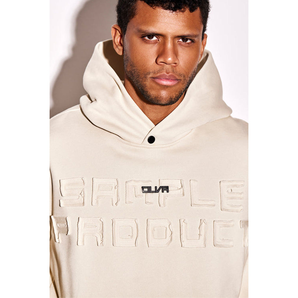 CILVR Men Cream Sample Hoodie