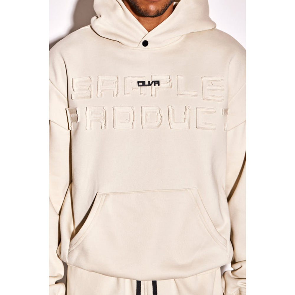 CILVR Men Cream Sample Hoodie