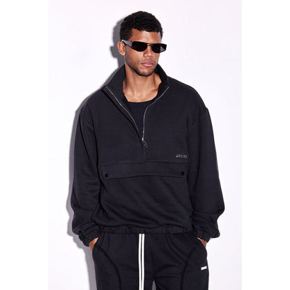 CILVR Men Grease Zipper Sweatshirt