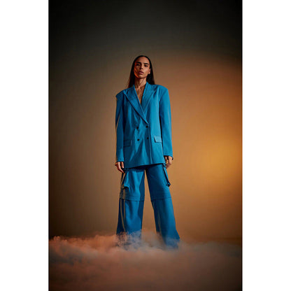 CILVR Oversized Blue Blazer