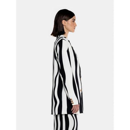 CILVR Double Breasted Multi-Colour Blazer