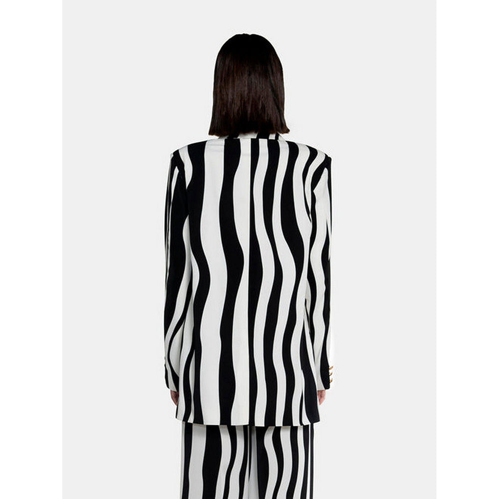 CILVR Double Breasted Multi-Colour Blazer