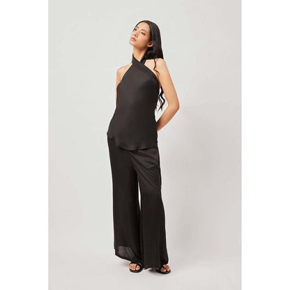 Contemponari Women Black Cyea Top