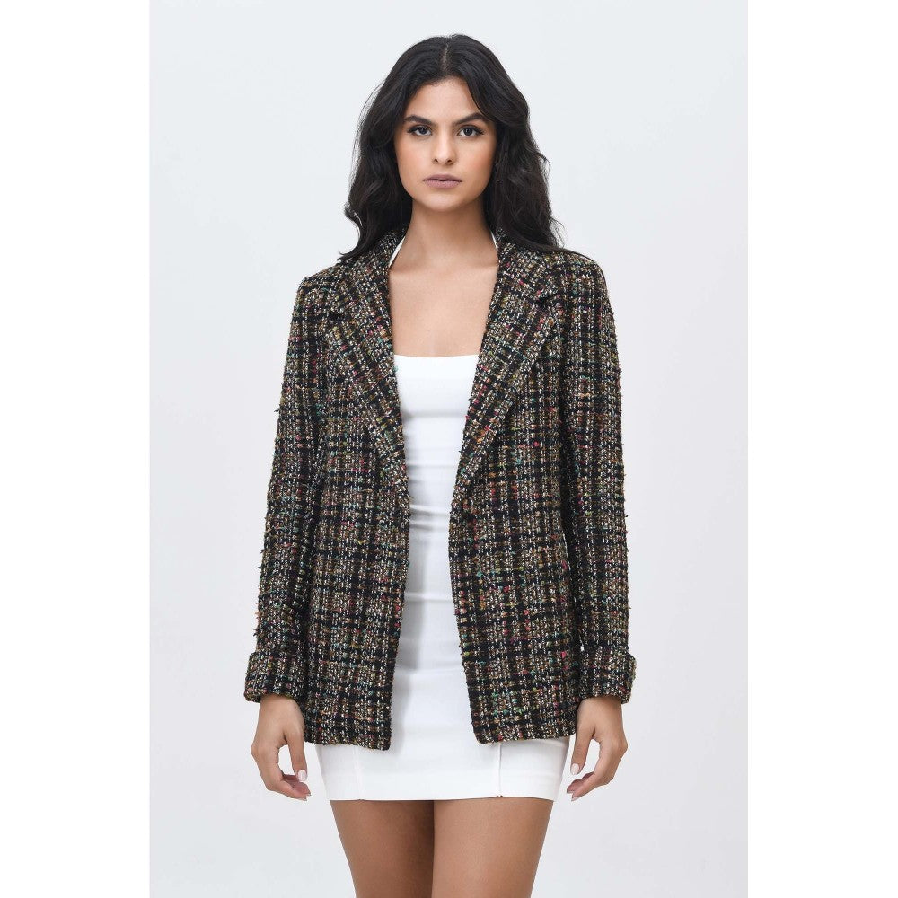 Contemponari Night Cap Textured Blazer