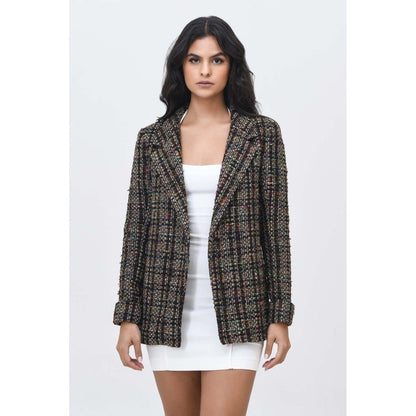 Contemponari Night Cap Textured Blazer