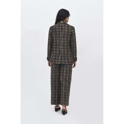 Contemponari Night Cap Textured Blazer