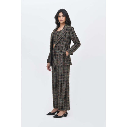 Contemponari Night Cap Textured Blazer