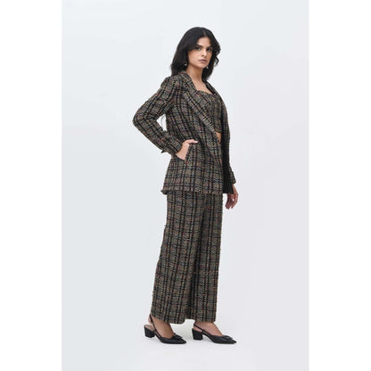 Contemponari Night Cap Textured Blazer
