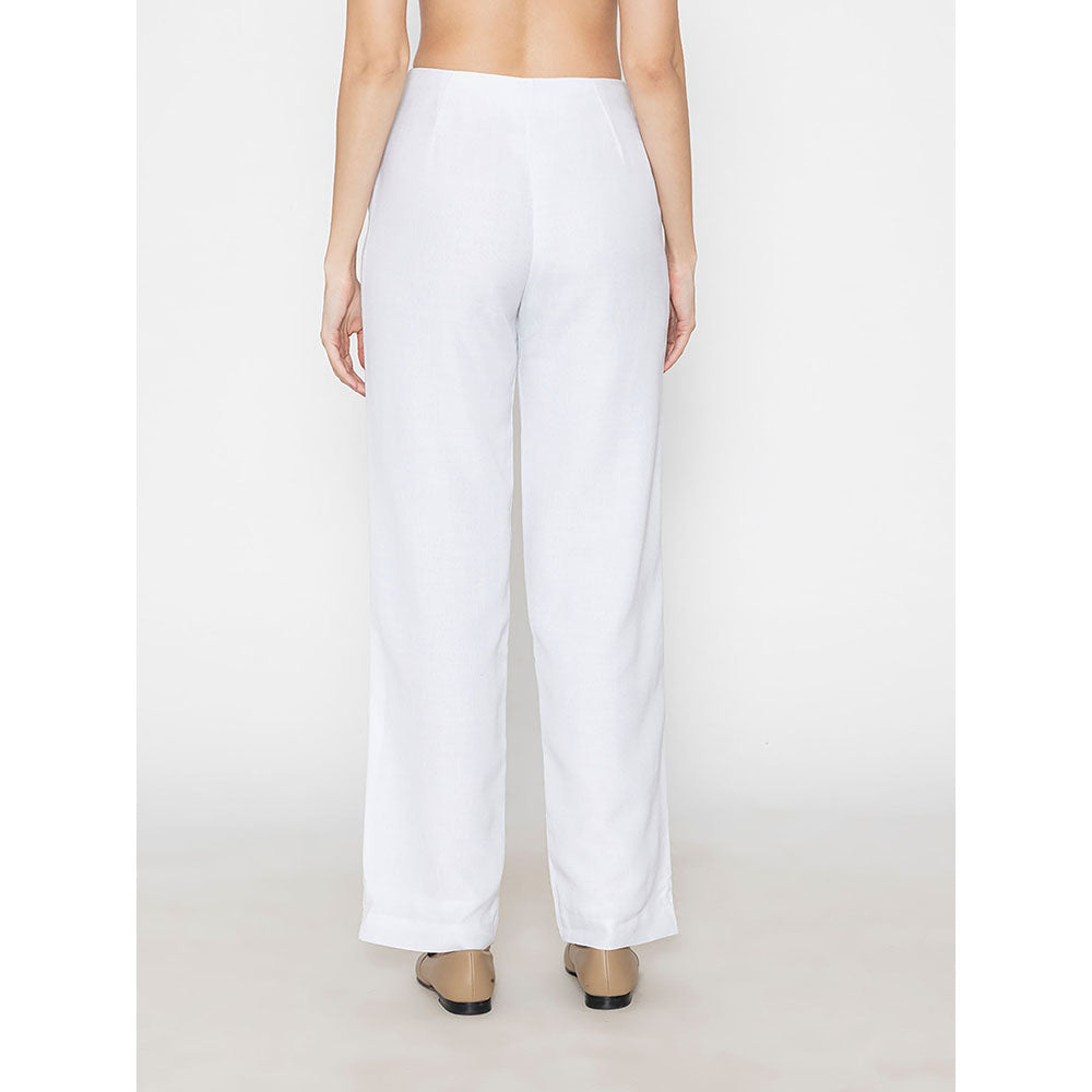 Contemponari Willow White Trouser