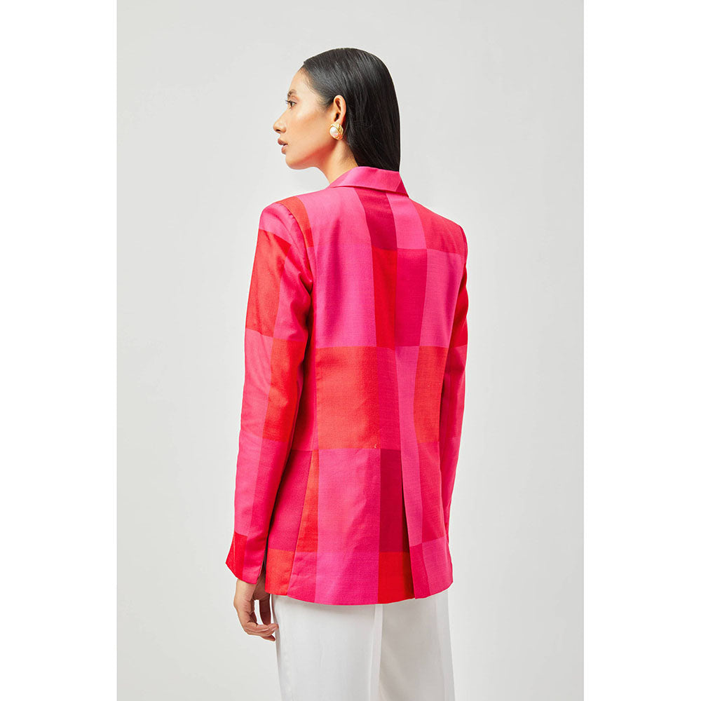Contemponari Tokyo Blazer - Red