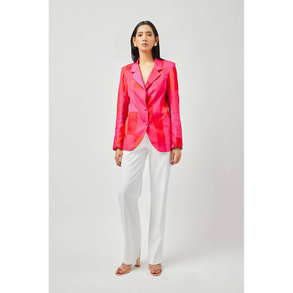 Contemponari Tokyo Blazer - Red