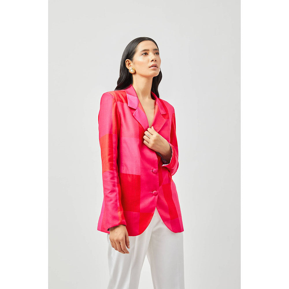 Contemponari Tokyo Blazer - Red