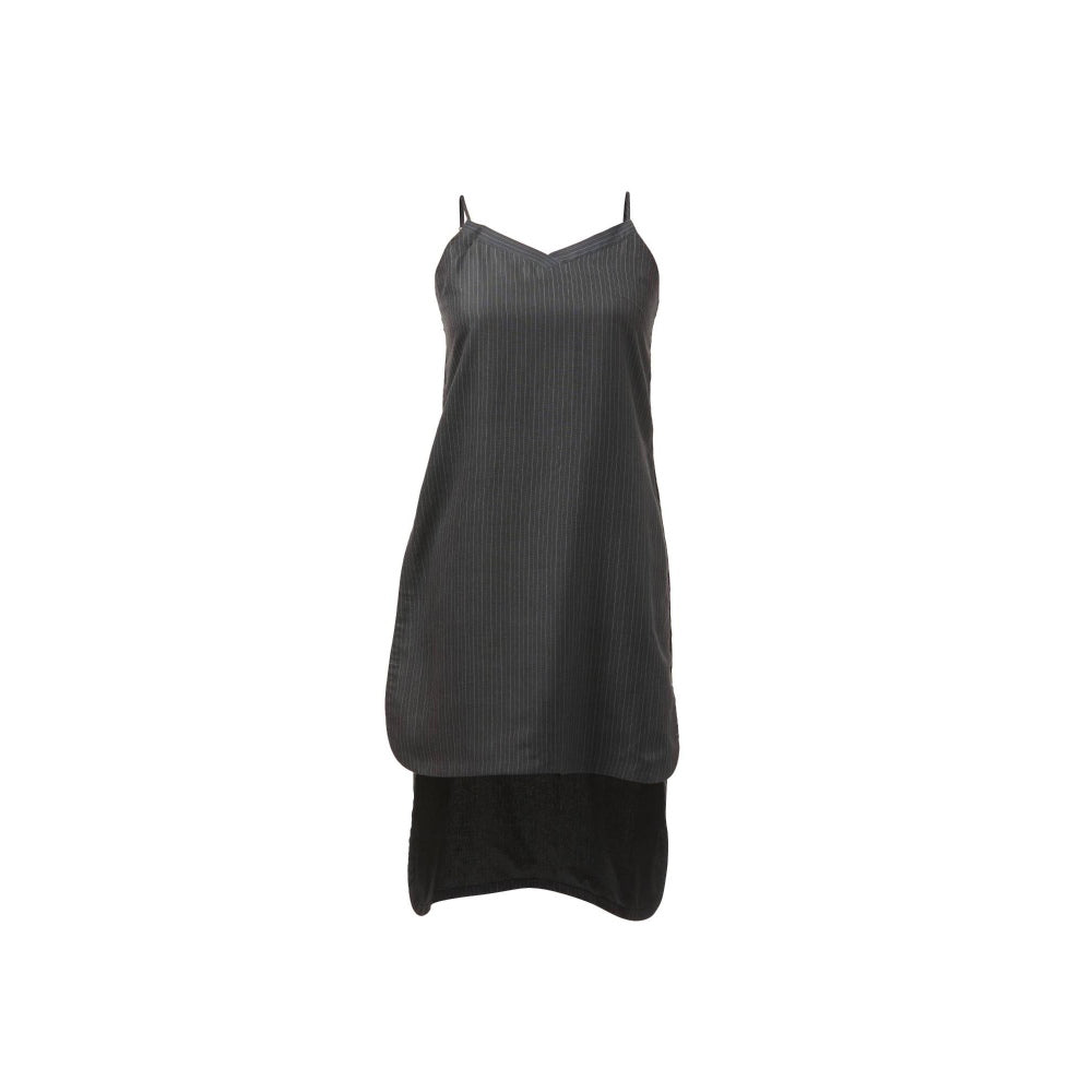 Contemponari Alexandria Black Kurta with Palazzo