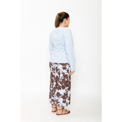 Contemponari Blue Nothing Hill Top with Biscotti Skirt